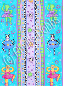 Sweetheart ballerina fabric aqua