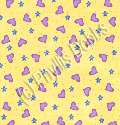 Sweetheart Ballerinas Yellow Hearts