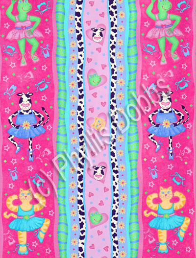 Sweetheart Ballerina Fabric