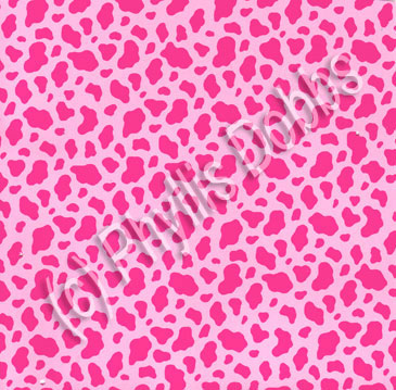 Sweetheart Ballerinas Pink Spotted Cow Fabric