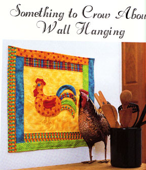 Chicken Quilt Wall Hanging