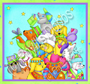 Dog's Life fabrics
