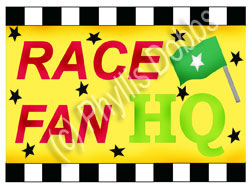 Tailgate race fan headquarters