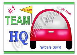 Tailgate team headquarters