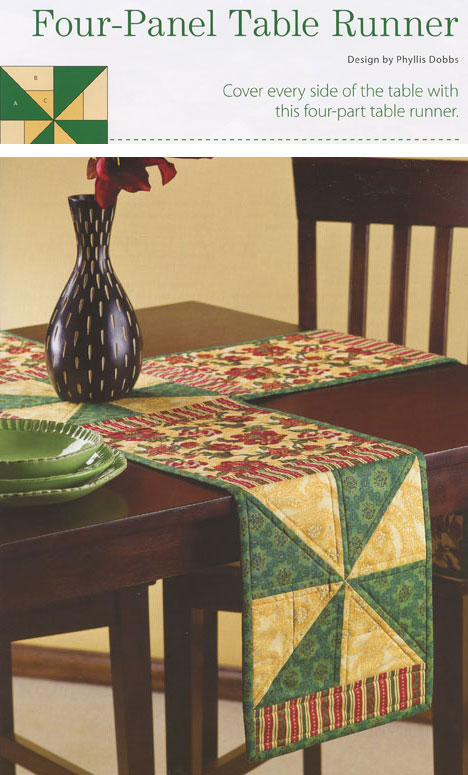 Four-panel  Table Runner