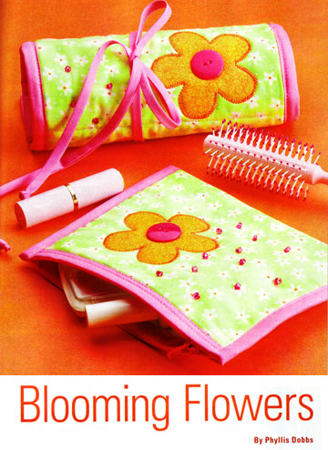 Jewelry roll and Makeup bag
