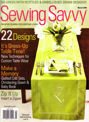 Sewing Savvy mar 09